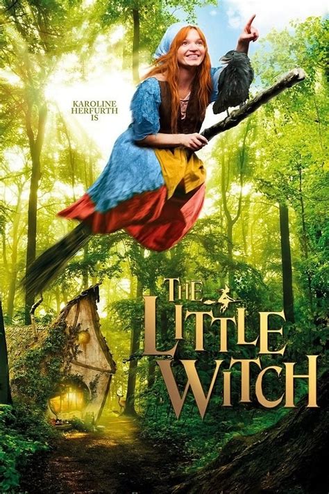 The Little Witch's Connection to Nature in the Woods